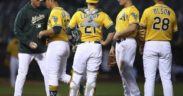 Gattis drives in 5 as Astros beat A’s for 6th straight win