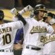 Semien reaches base 6 times, A’s roll past Rangers 12-3