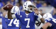 The Latest: Edelman questionable with chest injury